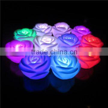 Floating Rose Flower LED Candle Lights