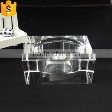 2016 Crystal Decorative Custom unique Glass handblown Ashtrays For Sale