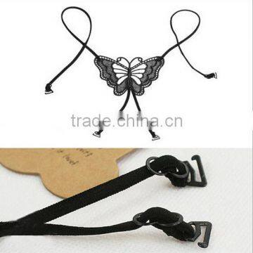 Sexy Cross Back Butterfly Bra Shoulder Strap;strap for underwear