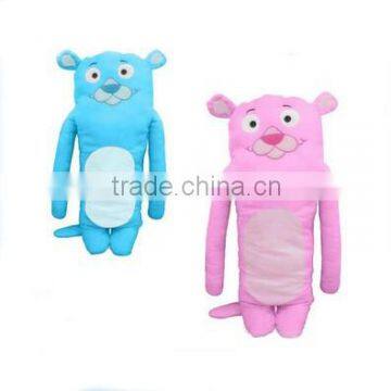 Best selling plush material animal skin unstuffed plush rabbit skin