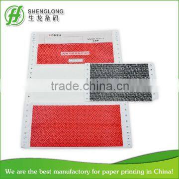 Hospital Paybill Receipts Paper Printing(computer Continuous Form)