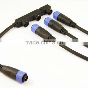 push lock type Distributor connector, underwater watertight connector, chogori led waterproof connector