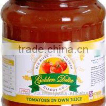 Tomatoes in own juice 720ml