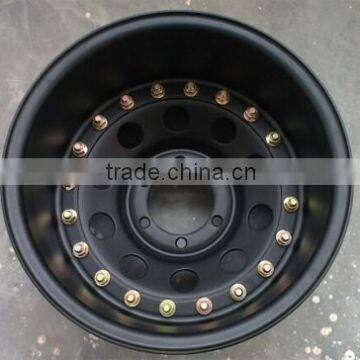 3 piece forged rim genuine beadlock steel rim