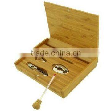 Bamboo wine set