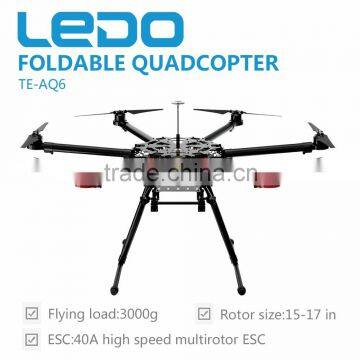 LEDO TE-AQ6 Aircraft remote control unmanned Aerial drone remote control six axes foldable rc quadcopter helicopter