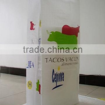 50kg easy open pp woven chemical gusseted bags