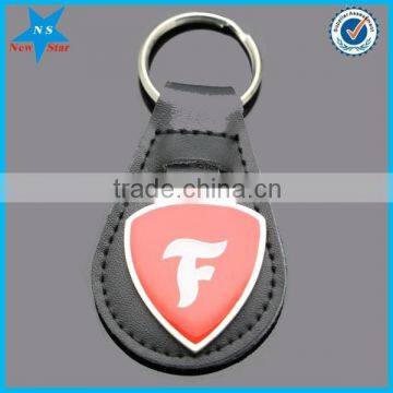 High quality leather keychain