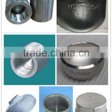 thick wall stainless Steel Forged pipe Cap