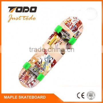 Wholesale 5 Inch 100% Ful Aluminum Truck Bamboo Skateboard Deck photo-4