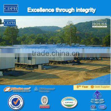 Cheap prefabricated modular houses for sales, for construction camp building site camp