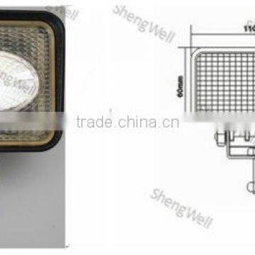 20W 9-32V 3.5inch Rectangle CREE LED work light IP67 car led light factory directly led work light 3.5" led work light