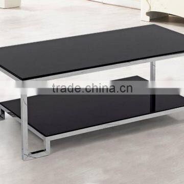 Modern glass coffee table PT-T016