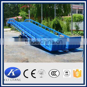 12 ton mobile hydraulic container loading dock ramp lift