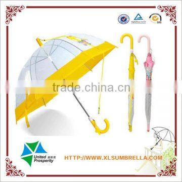 auto open children tranparent clearumbrella