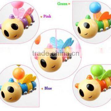 Battery Operated ABS Non-toxic Bee Shape Baby Bed Hanging Toy photo-2