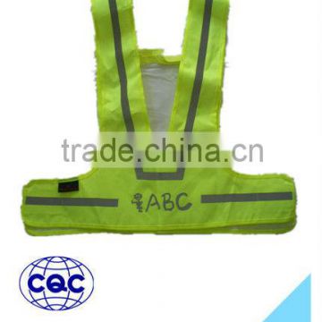 yellow reflective Vest