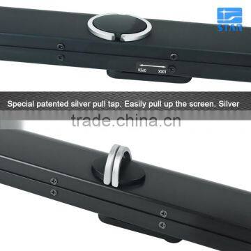 High End H40 40 Inch 16:9 Portable Outdoor Foldable Hanging / Desk / Table Projector Screen, Mini Pull up Screen photo-5