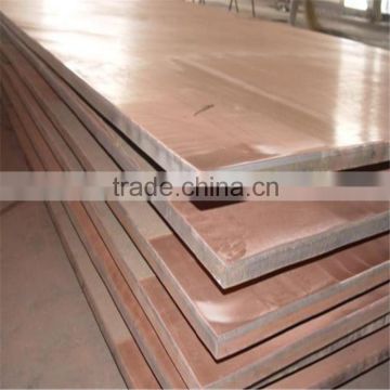 1-60mm cheap custom copper Cu/steel clad plates in electric furnace