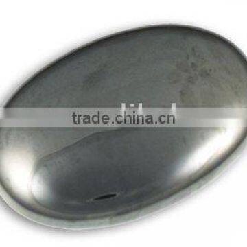 18x13mm oval hematite gemstone cabochon
