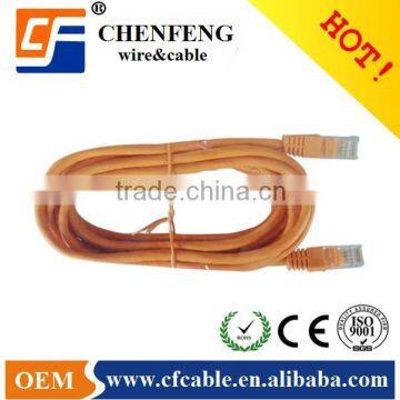 LAN CAT5e Patch Cable CCS moulded RJ45 connector