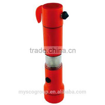 4 in1 Car Emergency Flashlight/Hand Tool Sets