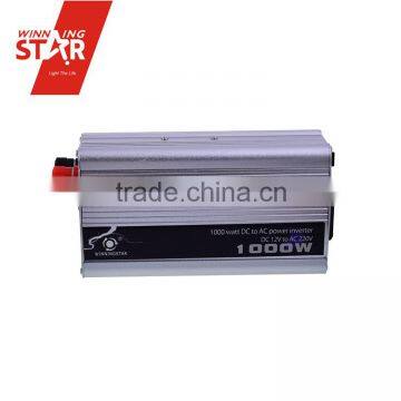 1000W DC 12V to AC 220V Power Inverter with Clips for Car