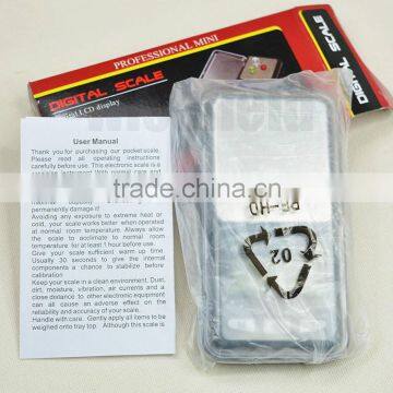 Digital Balance Pocket Weighing Jewelry Electronic LCD Scale 500g 0.1g photo-6