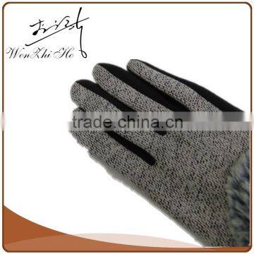 Faux Fur Thinsulate Winter Gloves for Screen Touch photo-6