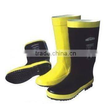 rubber fire boots