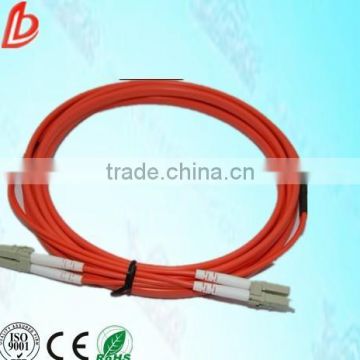 Optical Fiber Patch Cord / Cable / pigtail / jumper cable, duplex LC to LC