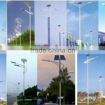 RJ 8m,9m lamp post Highway garden 60W pv solar street light Manufacturer