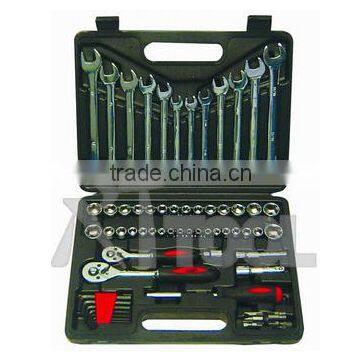 Auto Repair socket wrench tool set in handle set