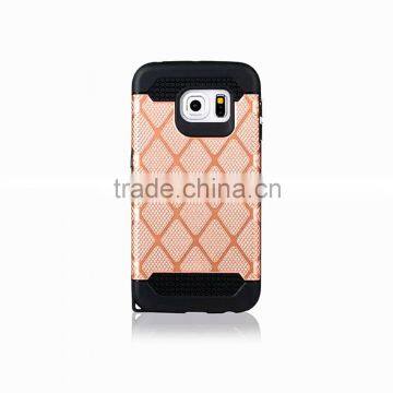 Factroy Price Tpu+pc Back Cover Case for Samsung S6/s6 Edge From Guangzhou Manufacture