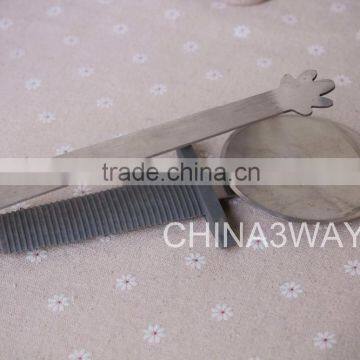 Stainless steel round wheel pizza kinfe