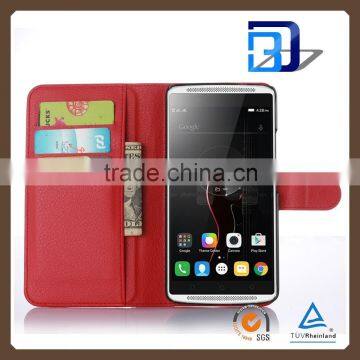 Handy Cover Super Flip Wallet Style Magnetic Flip Stand PU Leather Case For Lenovo Vibe X3 Lowest Price photo-2