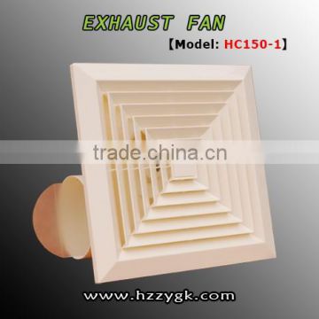 Zhejiang manufacture plastic exhaust fan ceiling fan 4 inch Ventilation Fan (HC150-1)