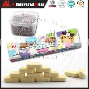 Block Milk Candy / Compressed Milk Flavor Block Candy