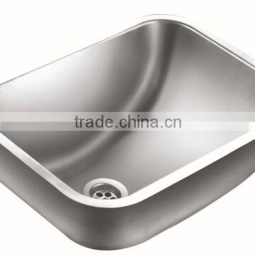 Yacht,Boat,Train and Public Mobile Toilet Used Stainless Steel 304 Rectangular Hand Wash Basin Kitchen Sink GR-Y539C