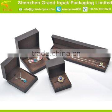 Cardboard covered with art paper jewelry set gift packaging box for ring /earring/bracelet/necklace