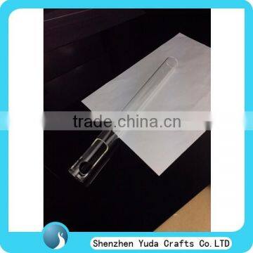 Alibaba product plastic clear tubings, transparent plastic pipe cast acrylic tube from china factory