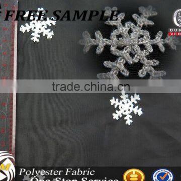 50D Satin Imitation Memory Fabric Embroidered Fabric for Quilted Down Coat photo-4