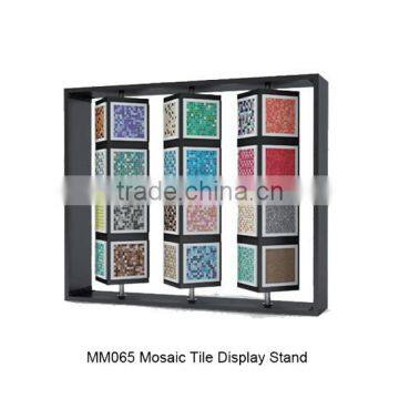 MM065 Showroom Mosaic Tile Rack/ Booth Exhibition /mosaic Display Rack