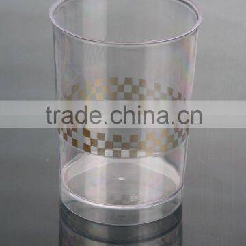 Plastic ice cream cup