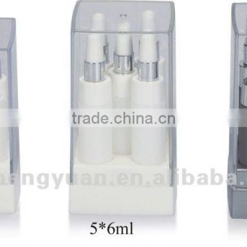 Square travel cosmetic bottle sets