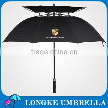 High Quality Two layers Windproof golf umbrella