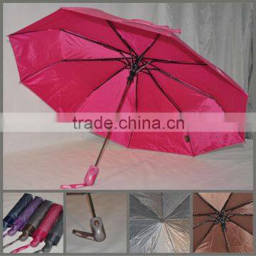 13F007:58cm X 9 ribs automatic metal umbrella