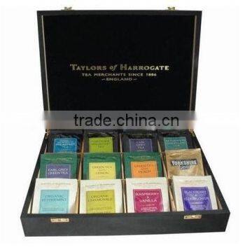 Hot!!! Customized Made-in-China Wood Tea Box (ZDW13-T028)