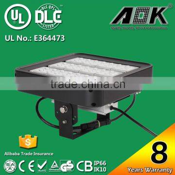 TUV-GS CB SAA UL DLC Certified Warehouse Factory Outdoor 120W LED Flood Light photo-3