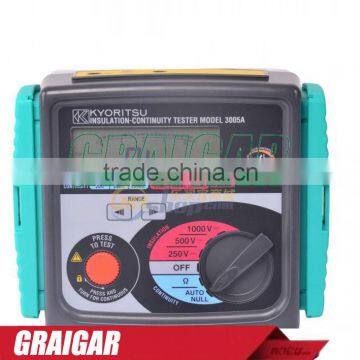 NEW Kyoritsu Insulation Continuity Tester 3005A DIGITAL DISPLAY 250V/500V/1000V